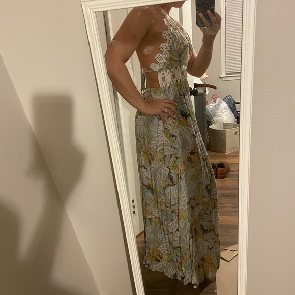 Luxxel halter print maxi Size S - Picture 5 of 10